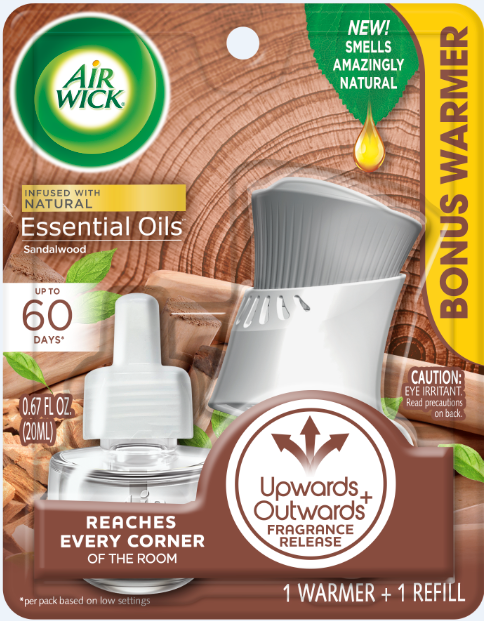 AIR WICK Scented Oil  Sandalwood  Kit Discontinued